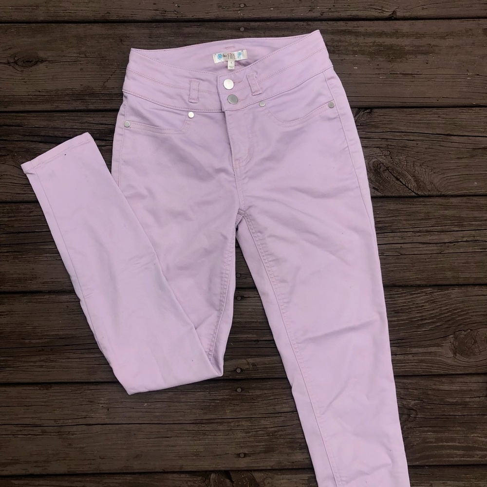 lavender pants size 1